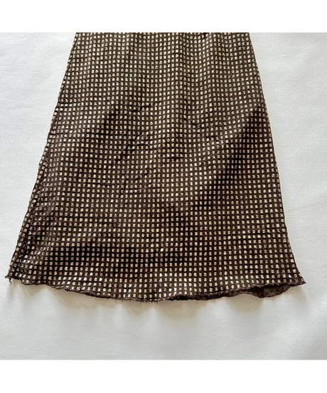 rectangle blanc PARIS Camisole Dress