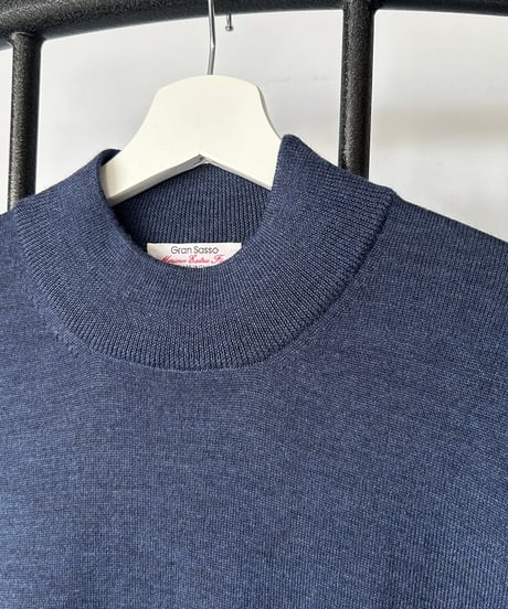 Made in Italy Mock Neck Knit