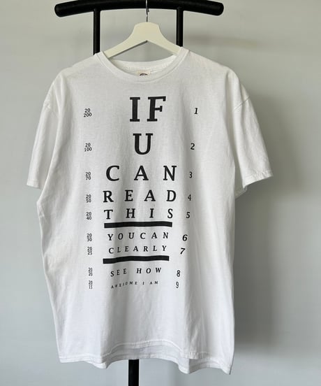 00s Vision Test pop art s/s tee