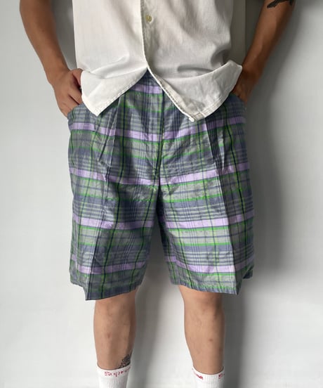 DEAD STOCK silk golf shorts 42