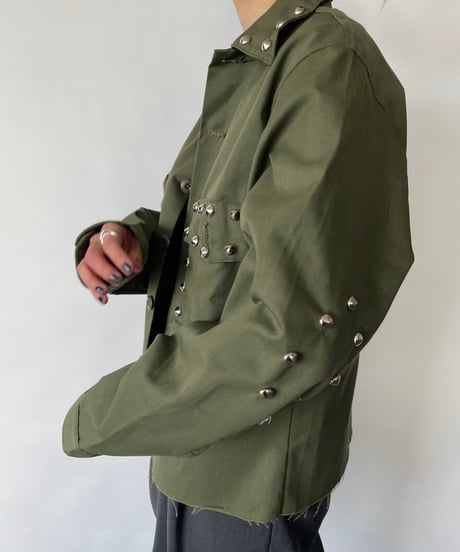 DEAD STOCK US ARMY Utility Studs Shirt