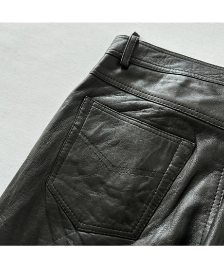 Europe vintage Leather Pants
