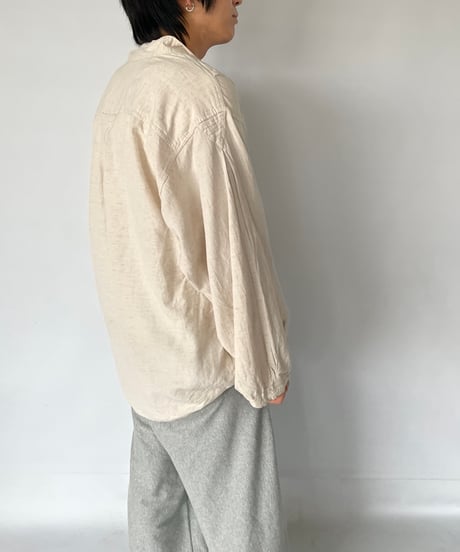 80-90s Vintage Lace up Shirt
