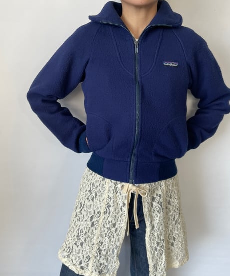 80s patagonia fleece / navy