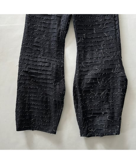 NAM "TRUMPET PANTS" (FRINGE DENIM)