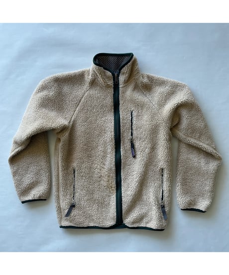 97s patagonia Retro Cardigan "natural / hunter green"