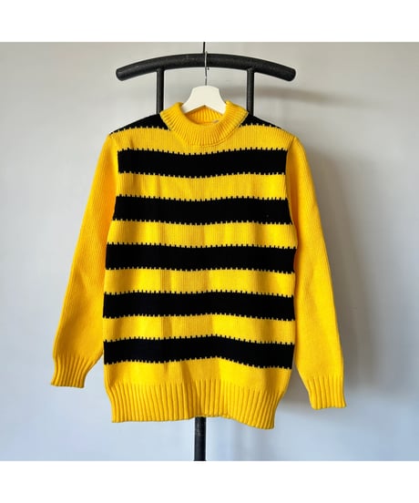 Dead Stock 80s Killer bee Knit
