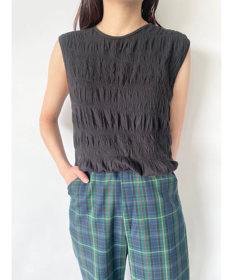 90s DKNY Shirring Tops