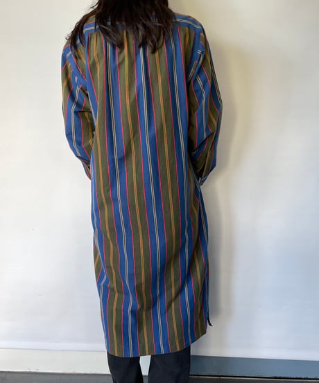 France cotton Multi Stripe One-Piece