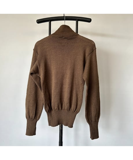 80s US ARMY HENLEYNECK Knit