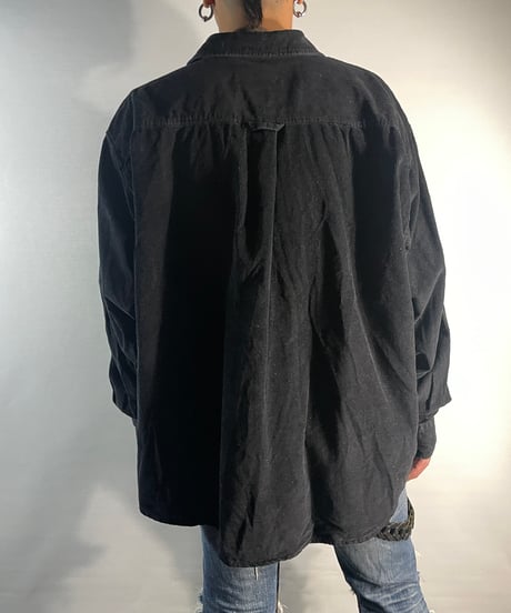 euro vintage remake corduroy shirt