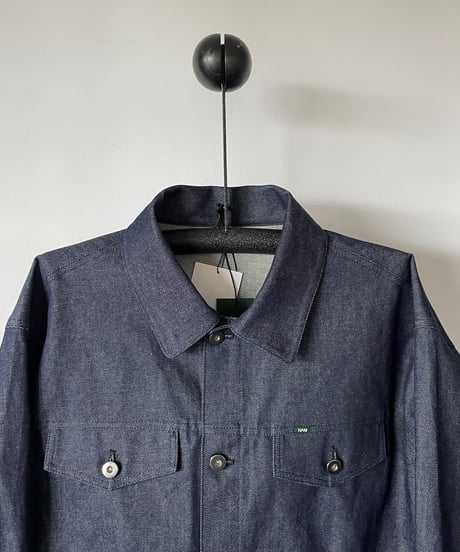 NAM "TRUMPET TRUCKER JACKET INDIGO RIGID"