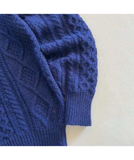 90s Aran knit sweater