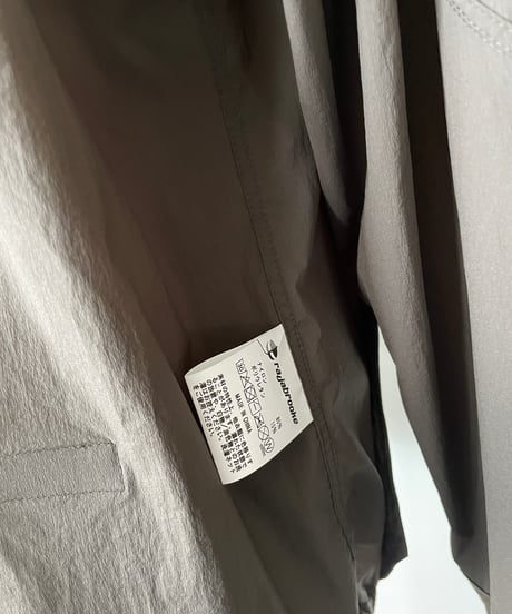 rajabrooke WIND BREAKER JACKET "CHARCOAL"