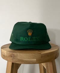 DEAD STOCK 90s ROLEX mesh cap MADE IN USA