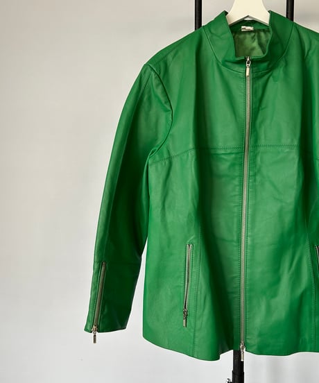 europe vintage Leather Jacket