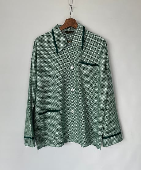 DEAD STOCK 70s pajamas shirt