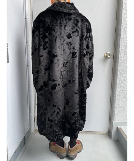 Faux fur coat