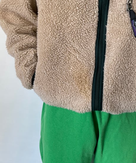97s patagonia Retro Cardigan "natural / hunter green"