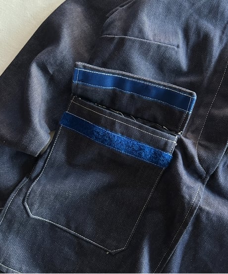 DEAD STOCK 70s French Work denim jacket