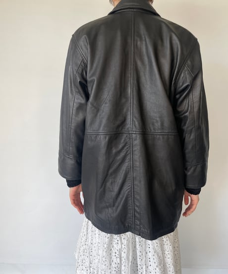 Ram leather Car Coat