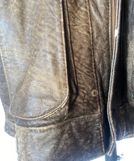 deer skin leather jacket