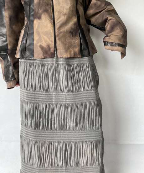 DEAD STOCK  MADE IN USA  gather skirt