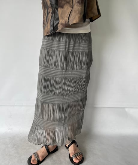 DEAD STOCK  MADE IN USA  gather skirt