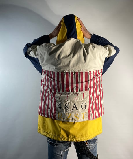 euro vintage multi-color jacket