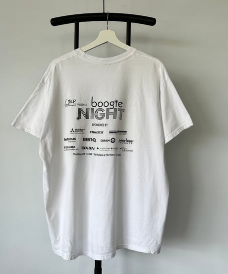 00s KOOL&THE GANG "boogie NIGHT" s/s tee