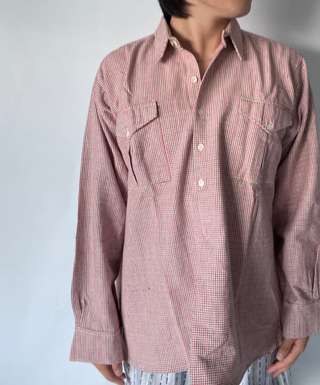 70s EUROPE ”REMAKE PULLOVER SHIRT＂