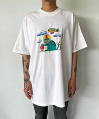 DEAD STOCK 00s VISA DOG s/s tee XL