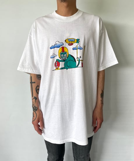 DEAD STOCK 00s VISA DOG s/s tee XL