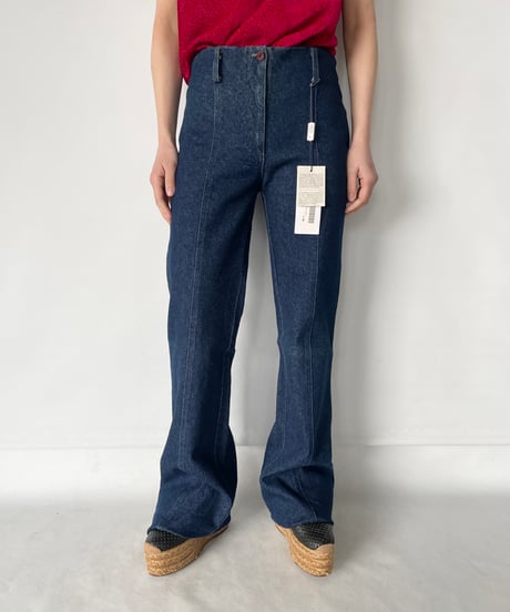 Dead Stock High Rise Flare Denim Pants