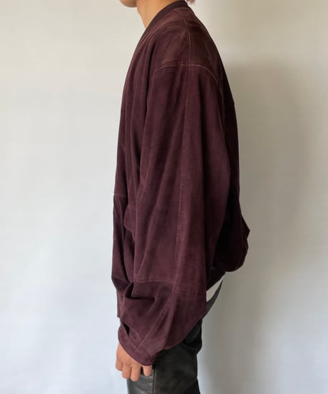 80s  europe Suede Blouson