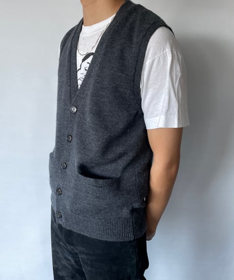 90s J.CREW Cardigan Vest