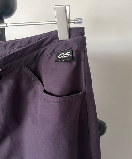 Drawstring long skirt