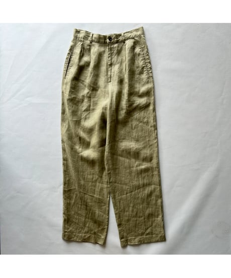 BANANA REPUBLIC LINEN Two-tuck Pants