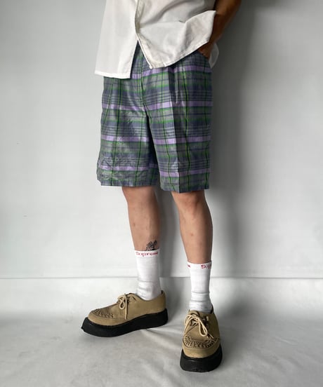 DEAD STOCK silk golf shorts 42