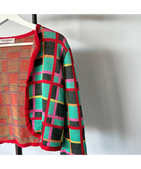 70-80s Yves Saint Laurent knit jacket