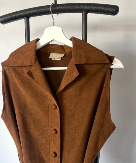 70s fake leather dress 12
