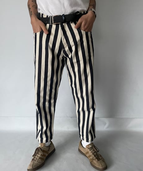 "YMC" Stripe Pants