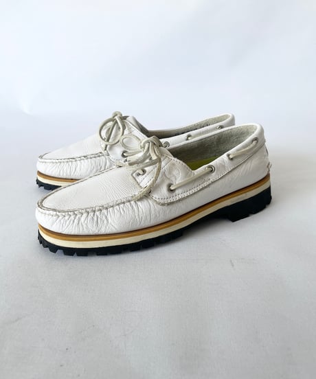 Timberland 2eye boat shoes vibram custom