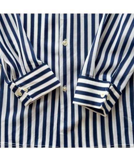 70s~80s See Through Stripe L/S Shirt