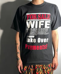00s "FOR SALE WIFE" s/s tee M