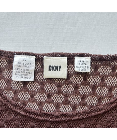 DKNY Sheer Lace Tops