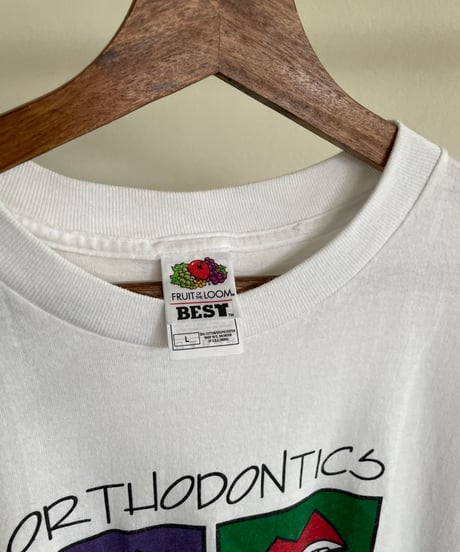 90s ORTHODONTICS(歯科矯正）Tee