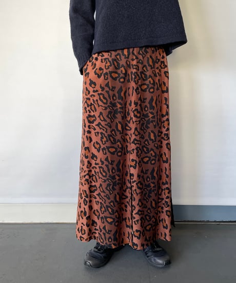 Euro Vintage Leopard Skirt