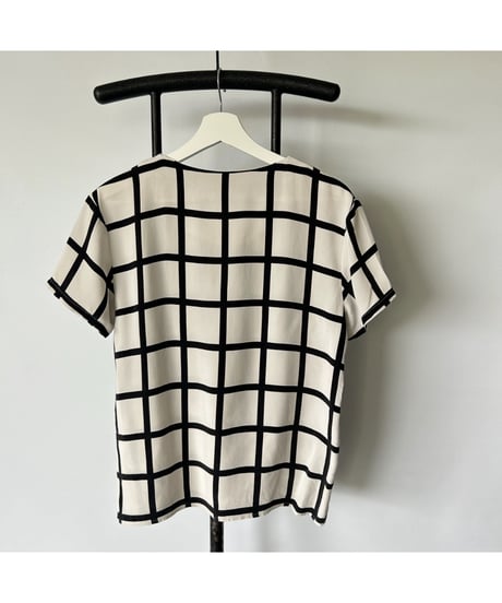 Windowpane Check Tops