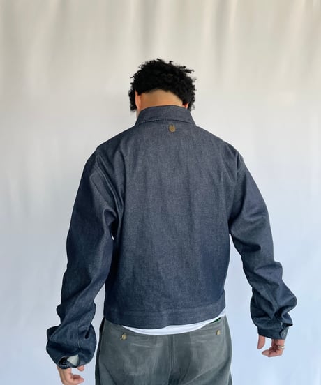 NAM "TRUMPET TRUCKER JACKET INDIGO RIGID"